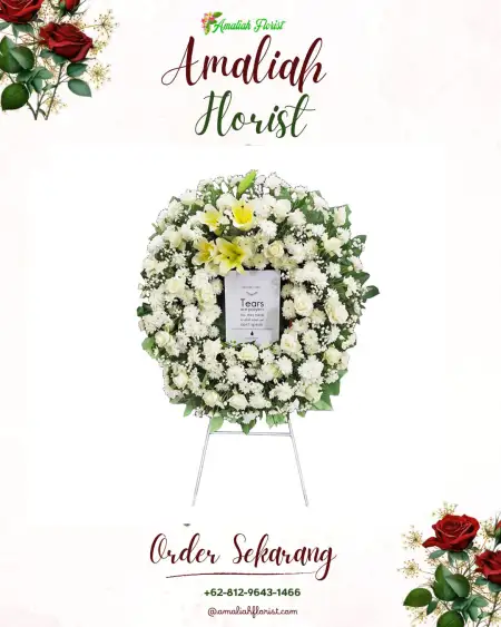 Krans Bunga Duka Wiladeg